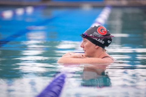 adults swimming training