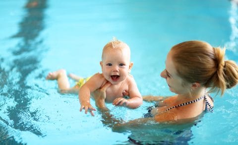 parent toddler swimming lessons