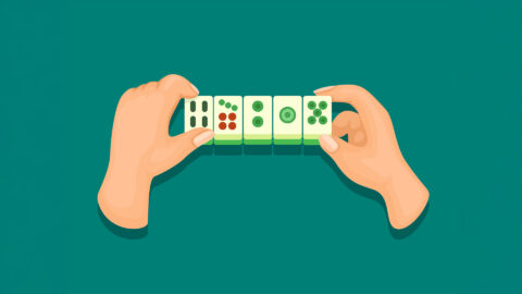 Mahjong 201, hands with mahjong tiles