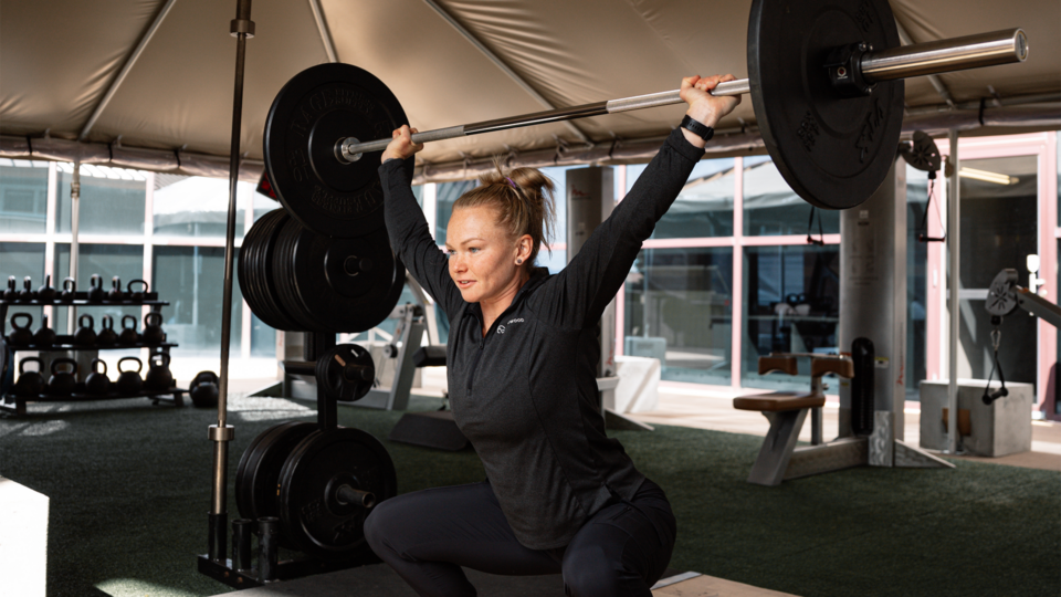 club greenwood female trainer olympic lifting
