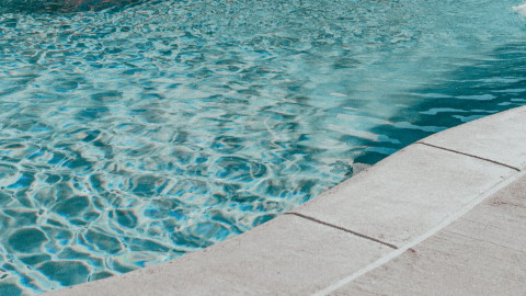club greenwood pool close up, summer nights