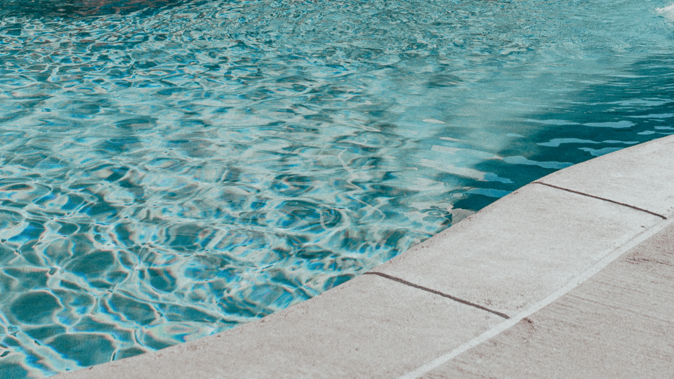 club greenwood pool close up, summer nights