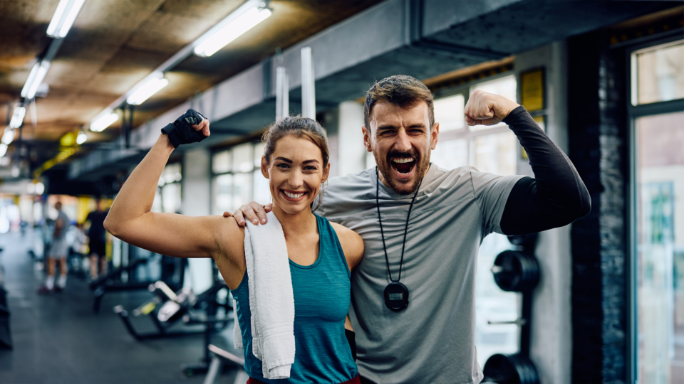 people feeling rewarded from working out together, rewards program