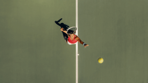 woman playing tennis, tennis club championships