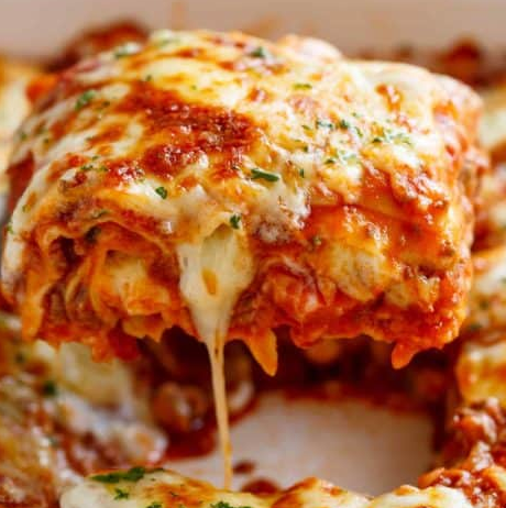 cheesy lasagna