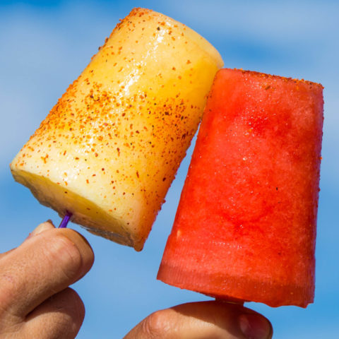 two popsicles
